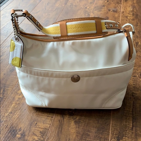Coach Handbags - Satin Hampton Coach purse